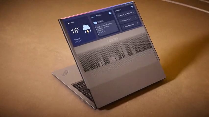 Futuristické notebooky Lenovo umí roztahovat displej do výšky i do šířky